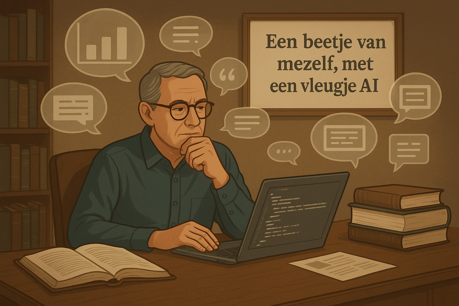 25 Gaat AI ooit een echte roman schrijven?
