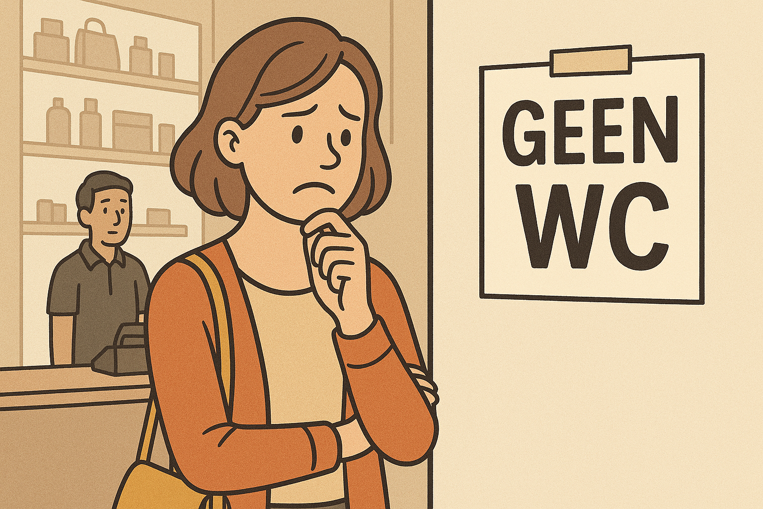 194 Sorry, geen wc (voor klanten)
