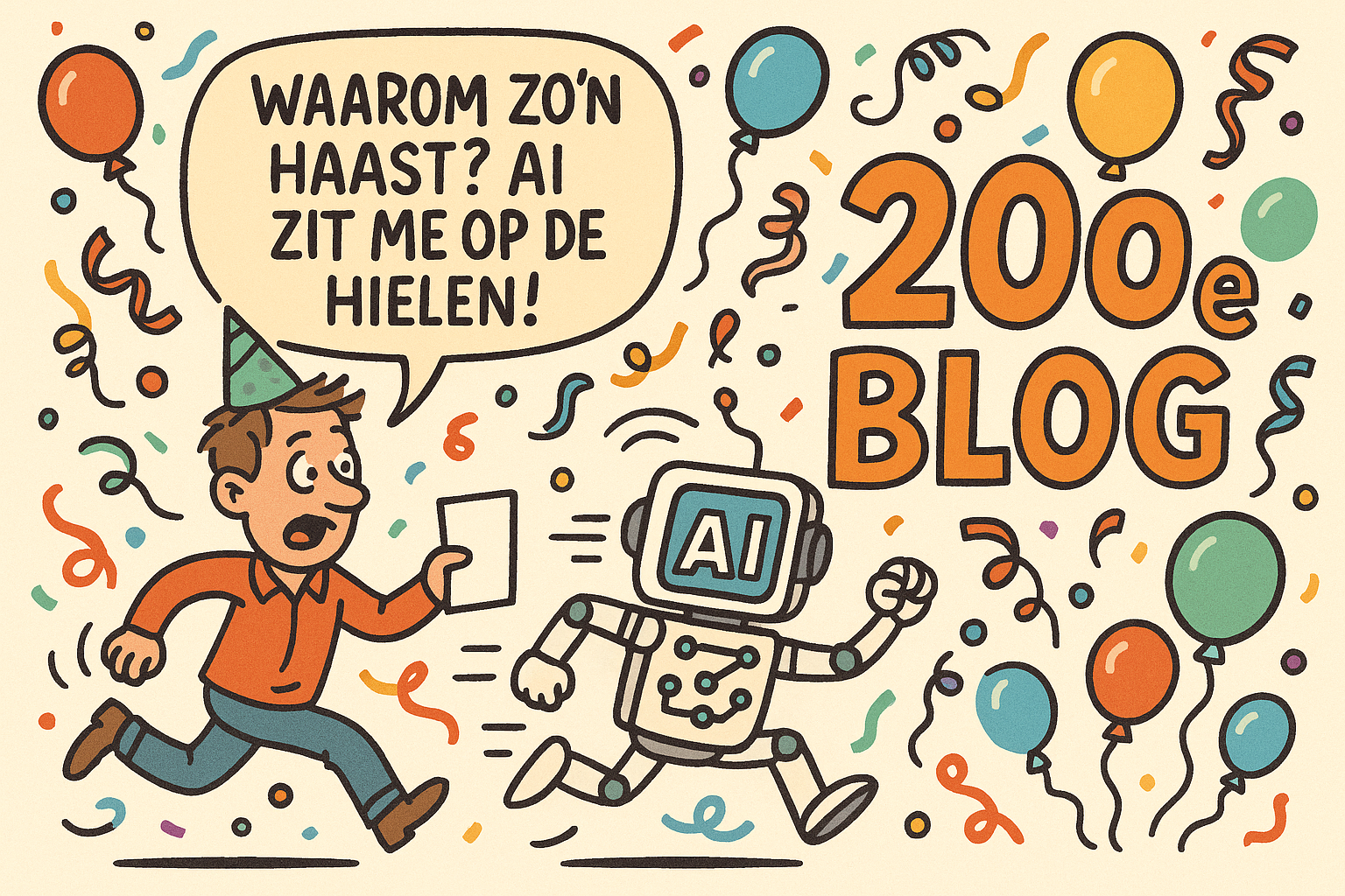200 En weer feest, de 200e! (samenvatting 100-200)