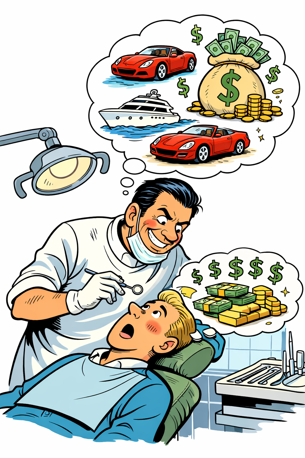 504 Tandartsen-drama: fraude is slechts een operationele fout