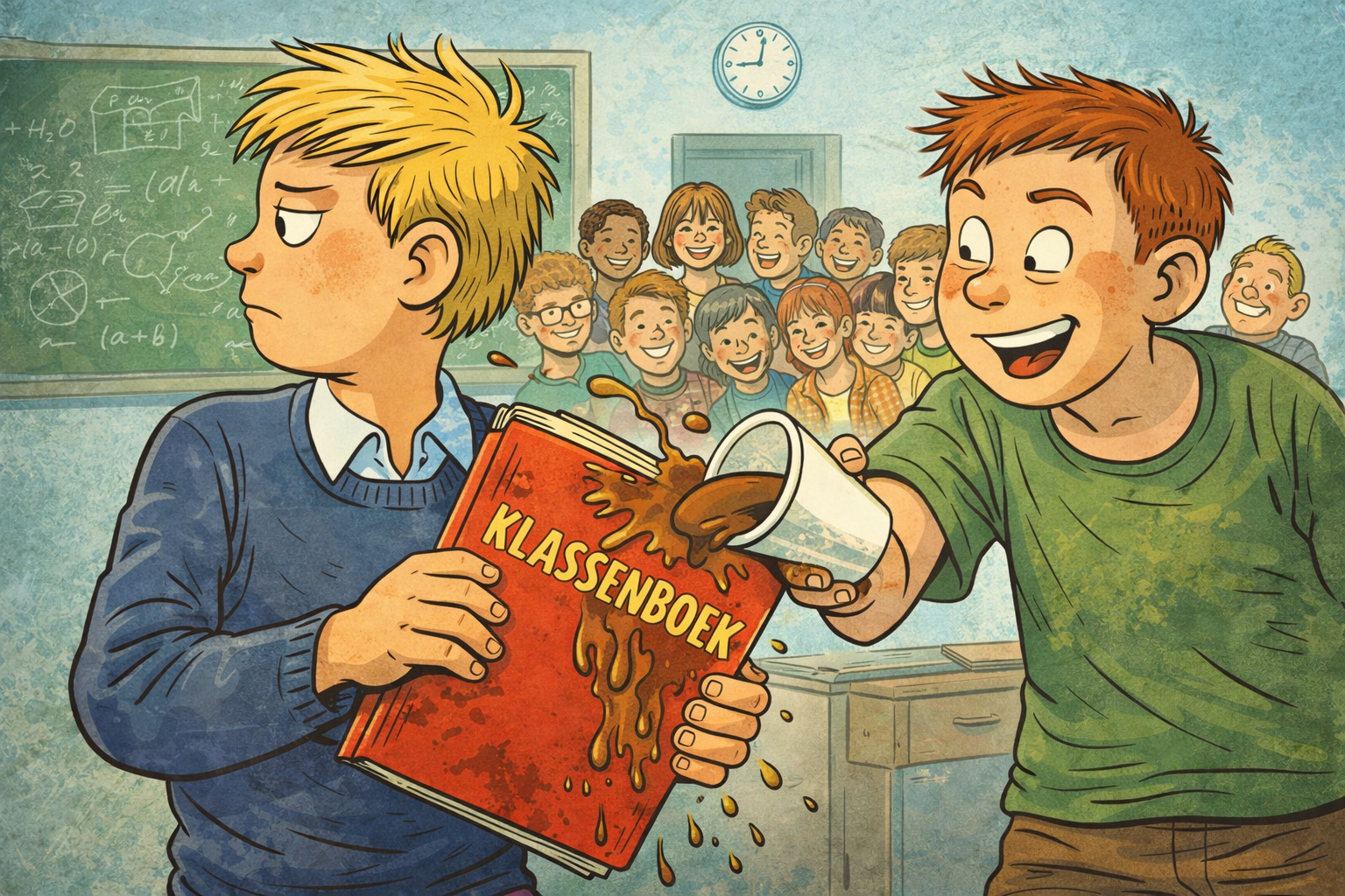 567 Ik was de drager van het klassenboek