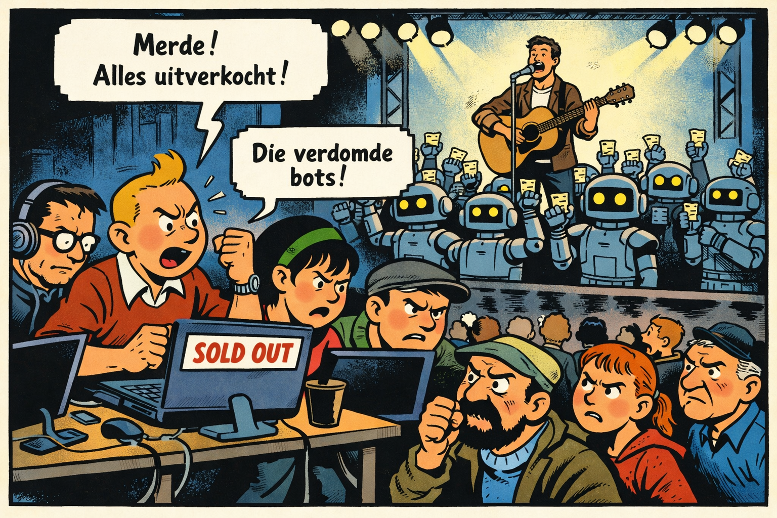 588 Ticketmaster: geen rovers zonder fans