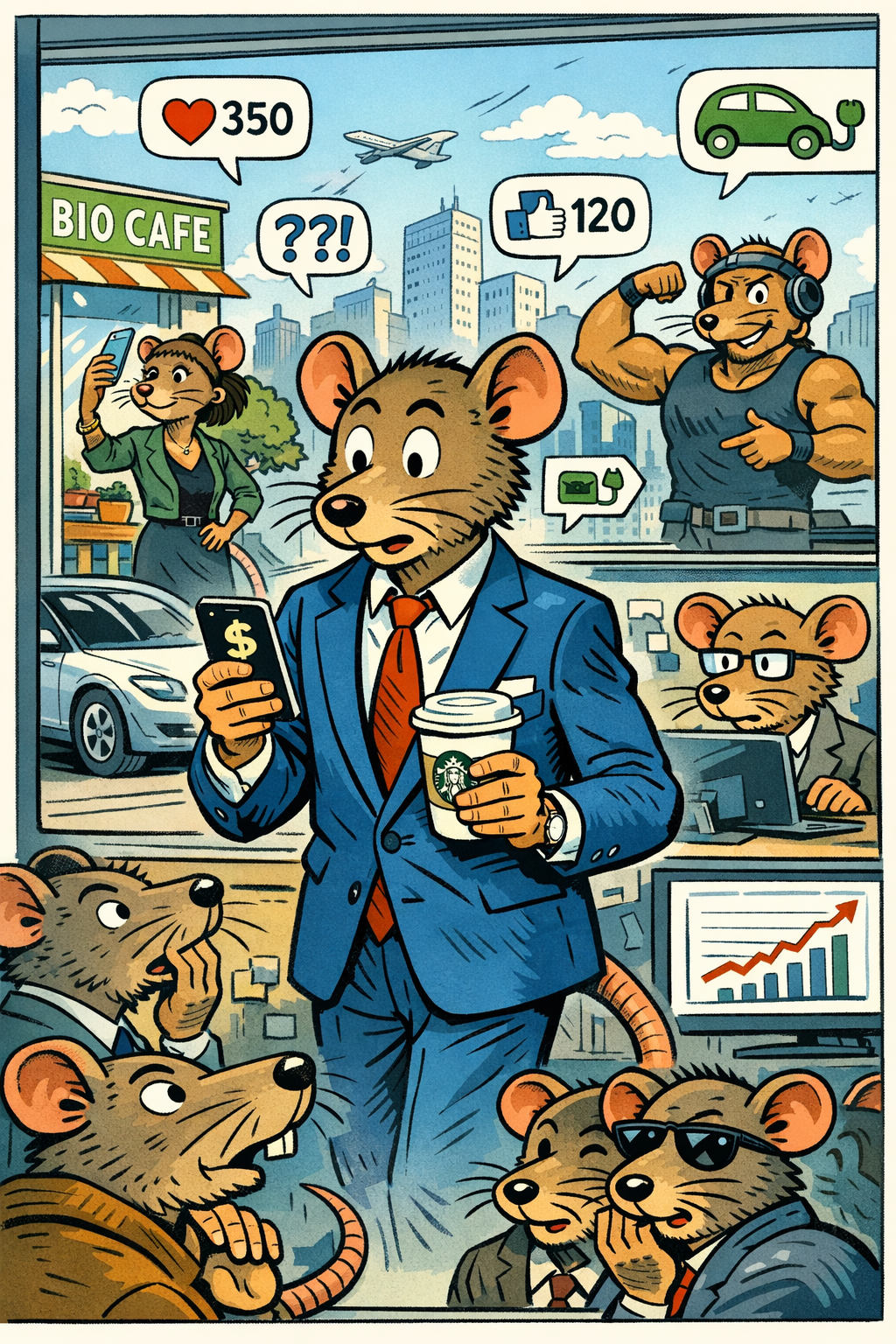 630 Heeft de rat plaats gemaakt voor morele ambitie?